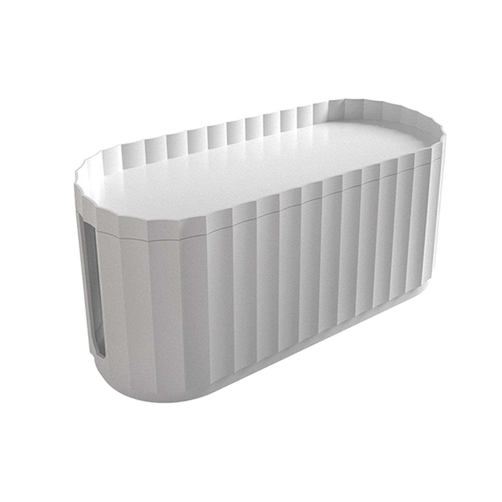 Cable Management Box, to Hide Adapter Cable Organizer Box for Office USB Hub Power Strips Home