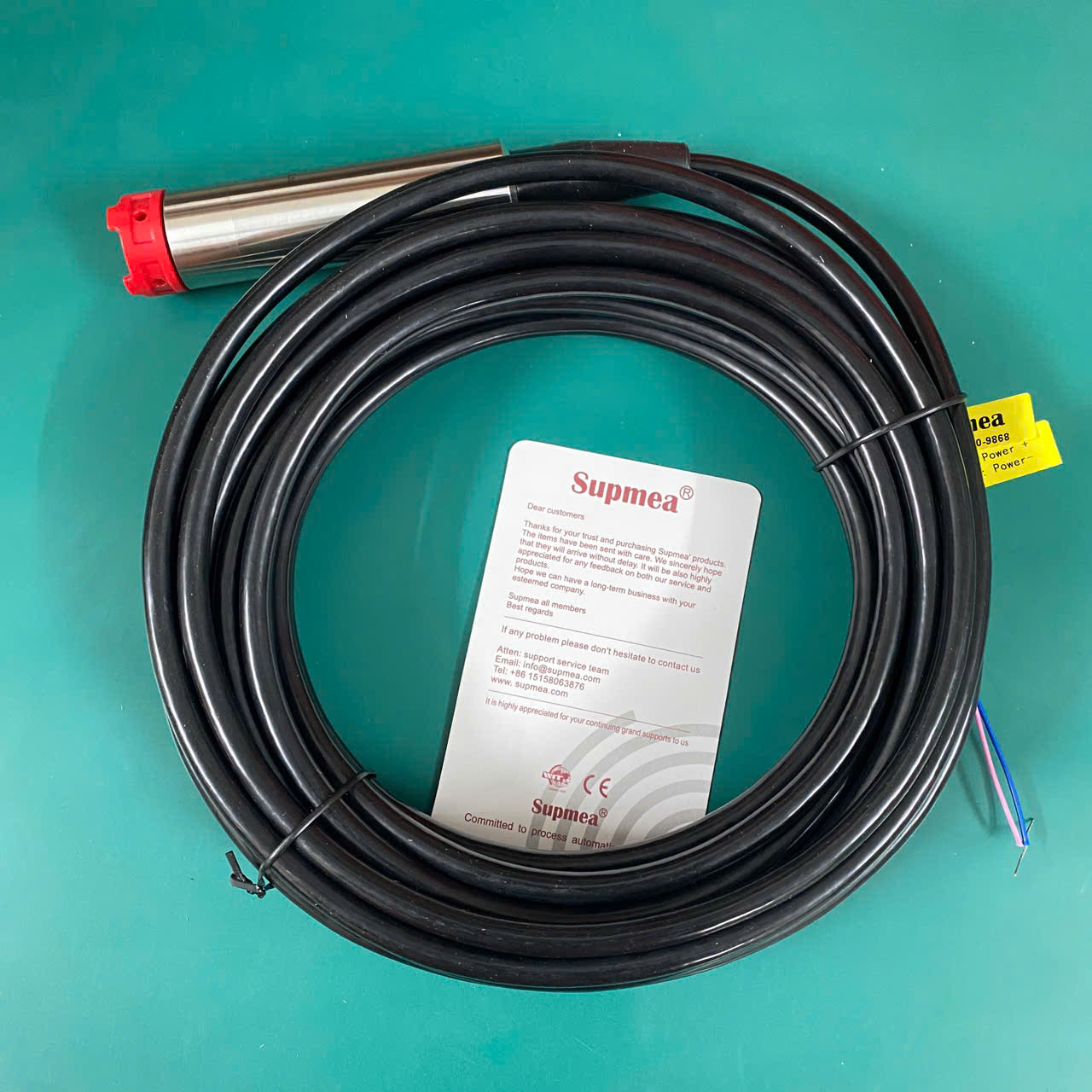 (SUPMEA) Thiết bị đo mức chất lỏng, nguồn điện cấp: 24VDC, model: SUP-P260-B, dải đo 0-10m, hàng chính hãng