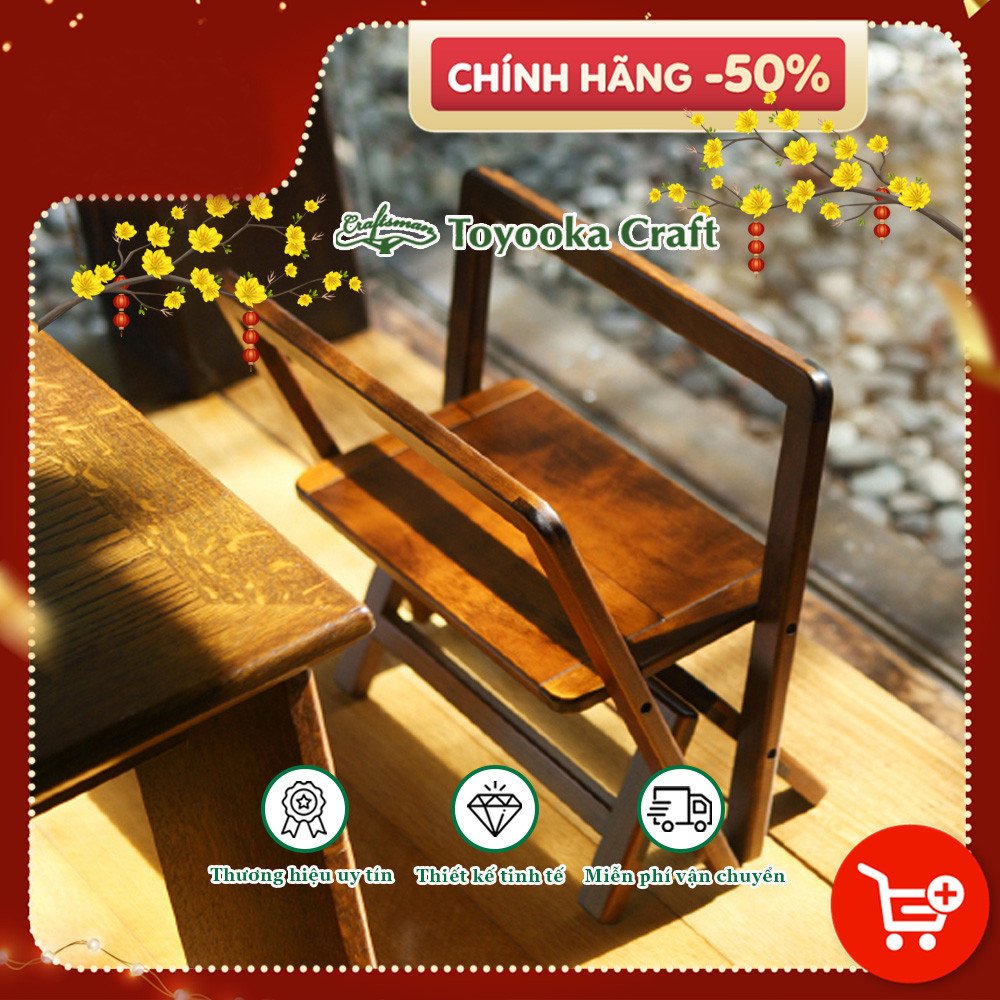 Giá Để Túi Xách Gấp Gọn TOYOOKA CRAFT, Phụ Kiện Gỗ Cao Cấp, Thiết Kế Tiện Nghi, Tinh Tế - SC130
