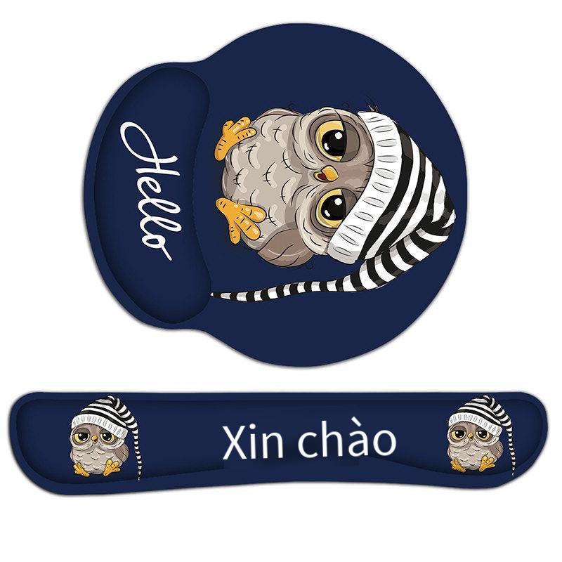 Miếng lót chuột kê cổ tay thuận lợi nhất miếng lót chuột tiện dụng dễ thương thích hợp cho nhân viên văn phòng chơi game văn phòng máy tính xách tay