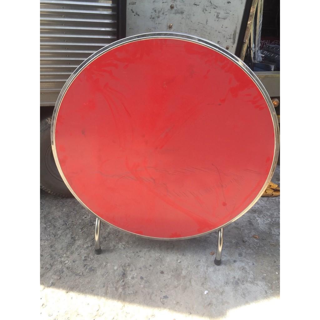 Bàn tròn 1m2 Cao 75Cm Cao Cấp 100% Inox 304 Giá Rẽ Ship Code Toàn Quốc