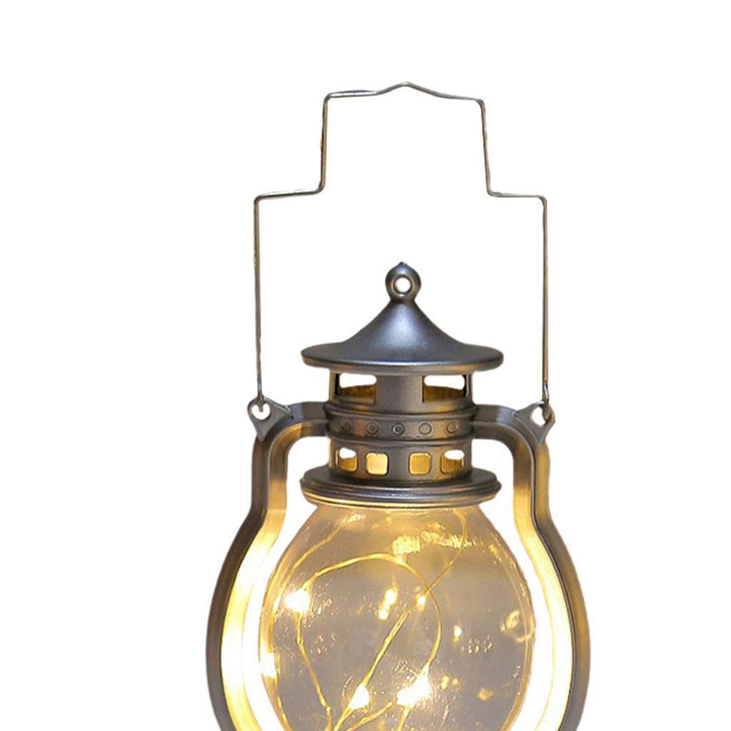 2-6pack Decorative Oil Lamp Christmas LED Lantern Lamp Hanging Lantern for Home