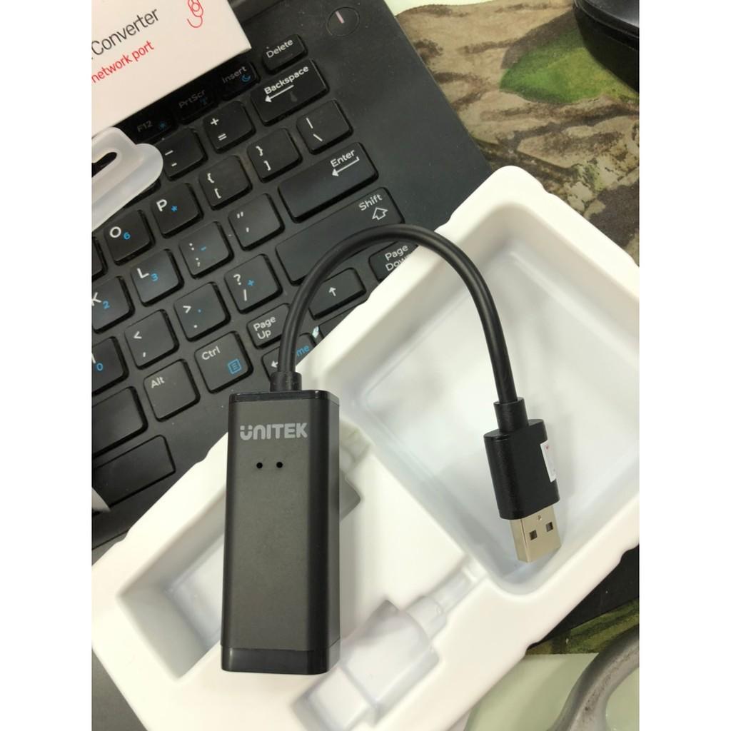 USB Ra Lan UNITEK Y1468 .Cáp USB 2.0 - Hàng Chính Hãng