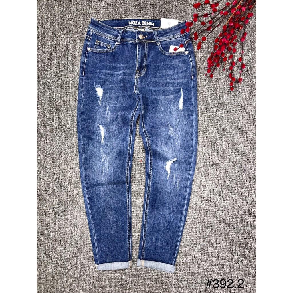 QUẦN JEAN NỮ BOYFRIEND LỠ XƯỚC RÁCH CHẤT ĐẸP