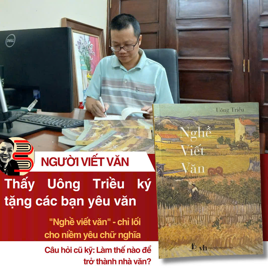 (Chữ ký tác giả) NGHỀ VIẾT VĂN - Trần Lê Books – Nxb Văn Học