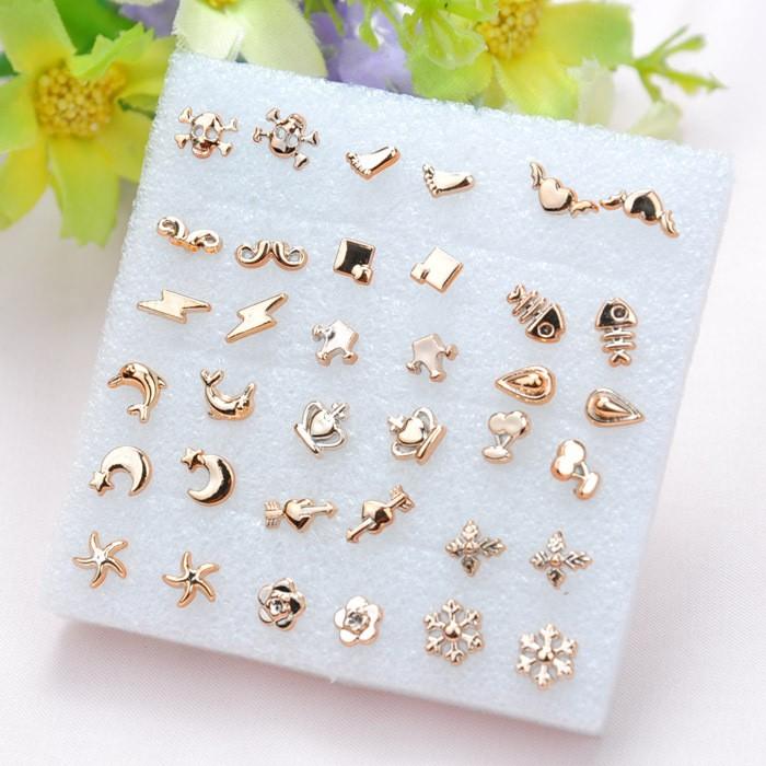 Set bông tai 18 đdôi