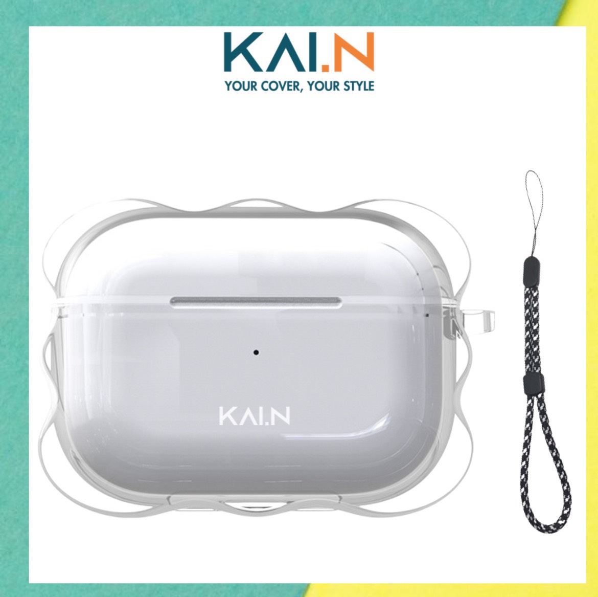 Case Ốp Bảo Vệ Dành Cho Airpods Pro 2 Kai.N WAVE TPU - Hàng Chính Hãng