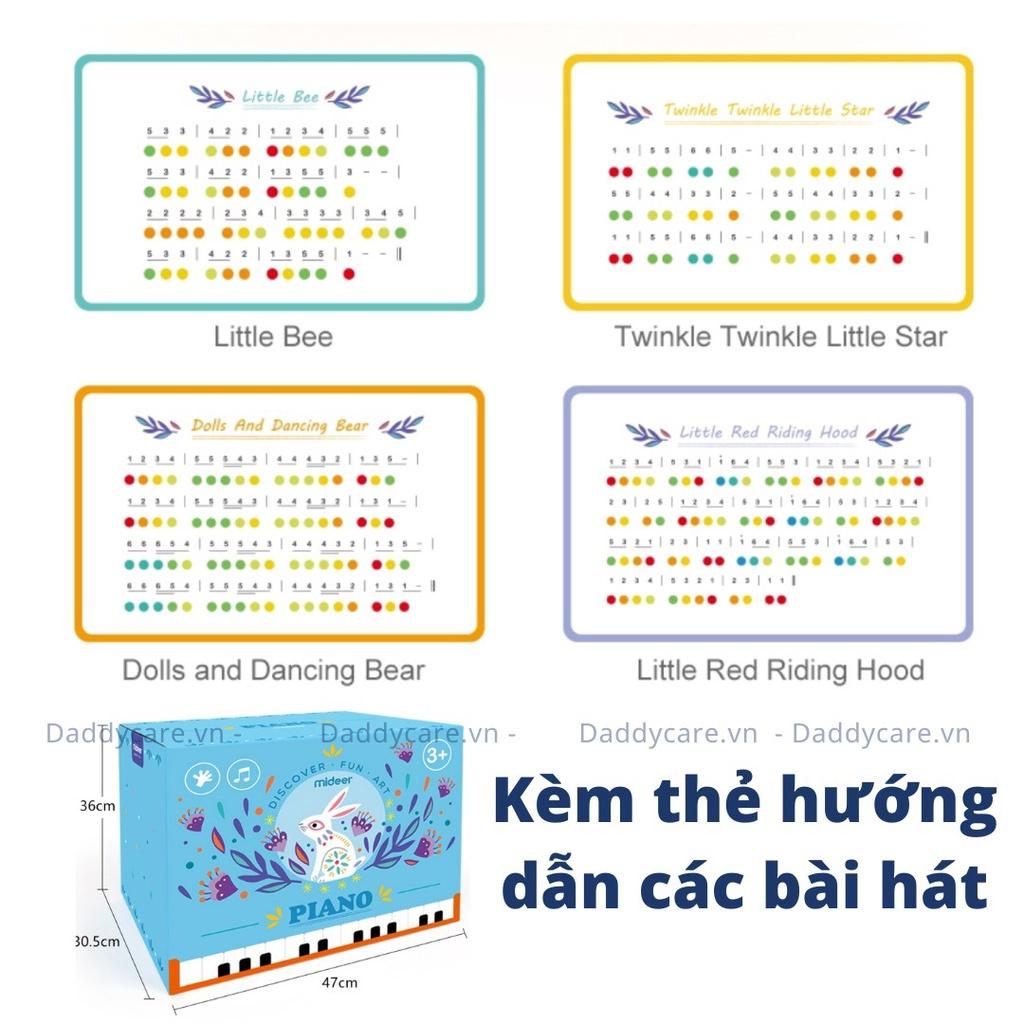 Đàn Piano Cho Bé MideerPiano, Đồ Chơi âm nhạc cao cấp Cho Trẻ Em Từ 1,2,3,4,5,6,7 Tuổi