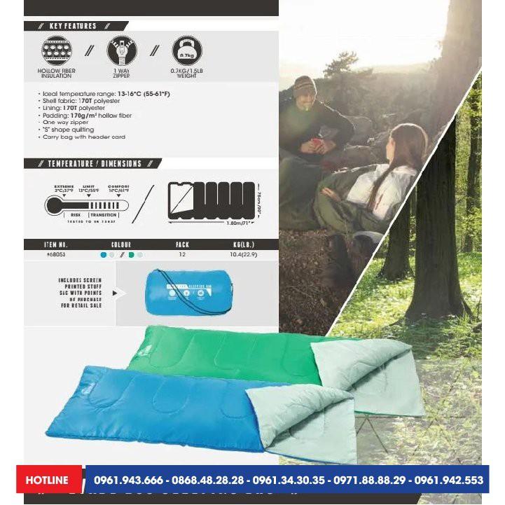 , Túi ngủ dành cho du lịch và văn phòng Bestway 68053, KT 1.80m x 75cm