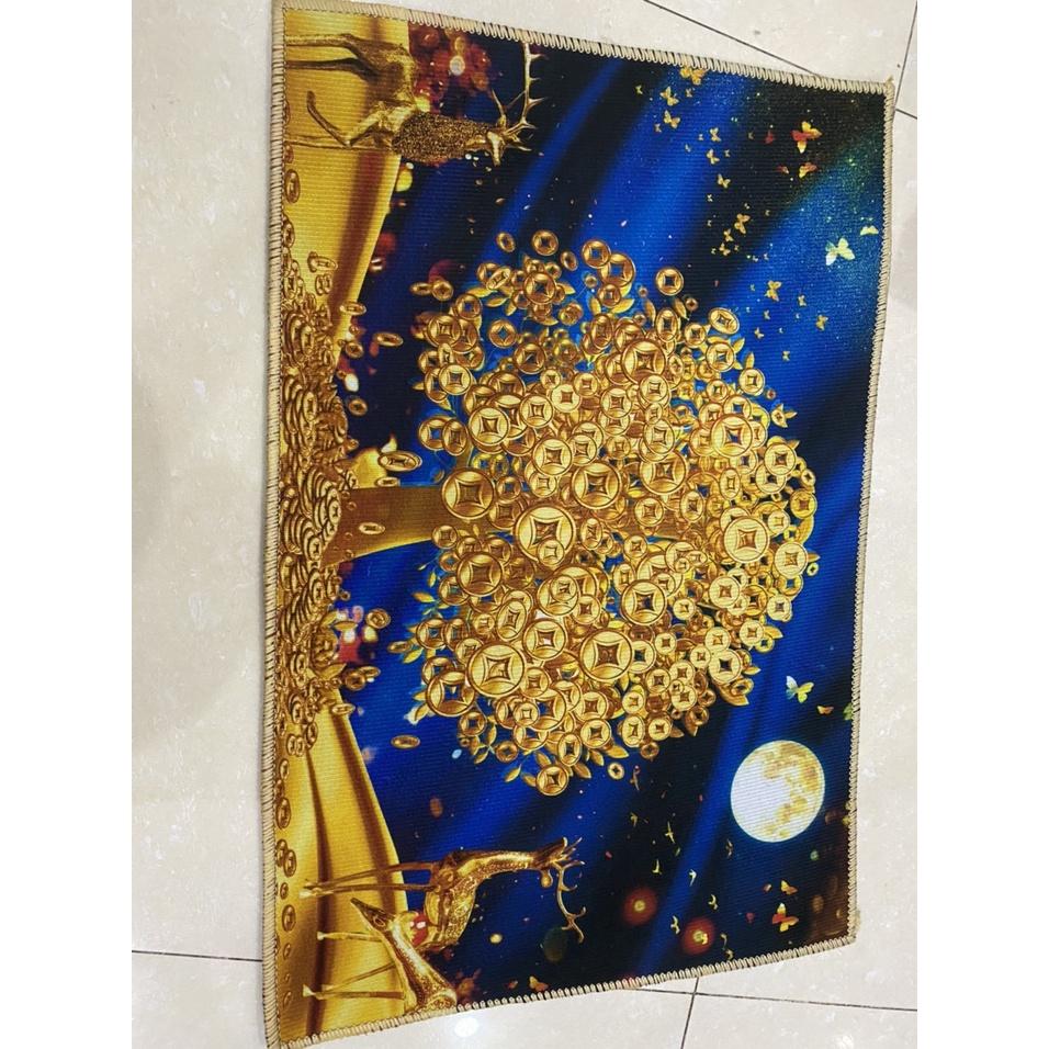 Thảm Lau Chân 3D Chống Trơn Trượt 40x60CM