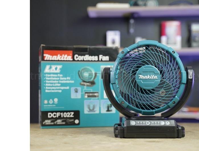 QUẠT DÙNG PIN 18V MAKITA DCF102Z (KHÔNG KÈM PIN VÀ ĐẾ SẠC) - HÀNG CHÍNH HÃNG