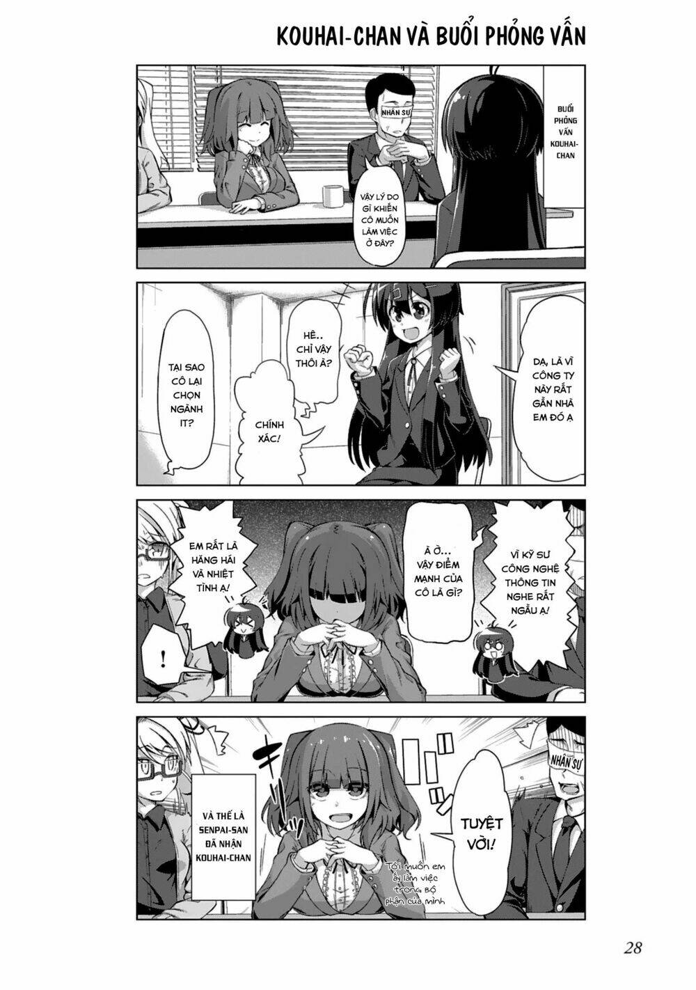 ikinokore! shachiku-chan! chapter 3 7