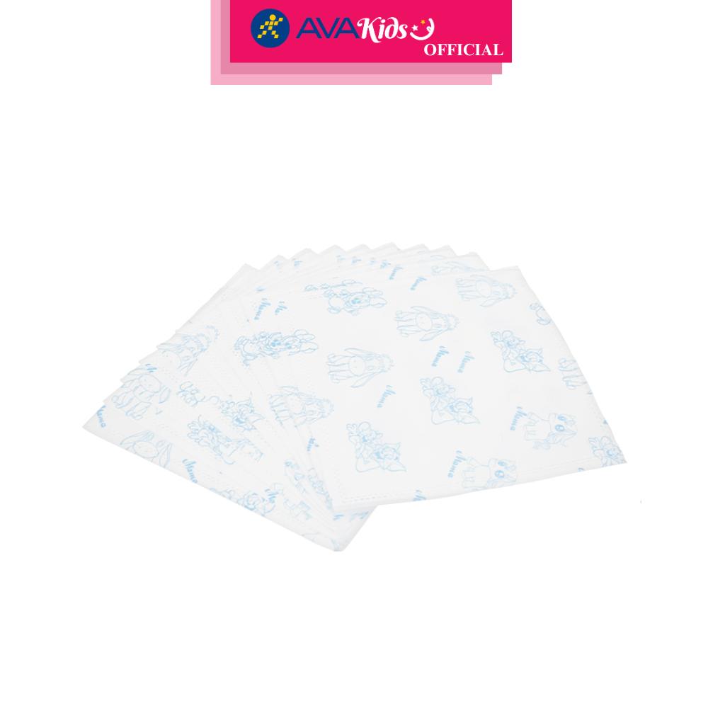 30 tấm lót Mama 20x20 cm - Màu trắng - Hàng Chính Hãng