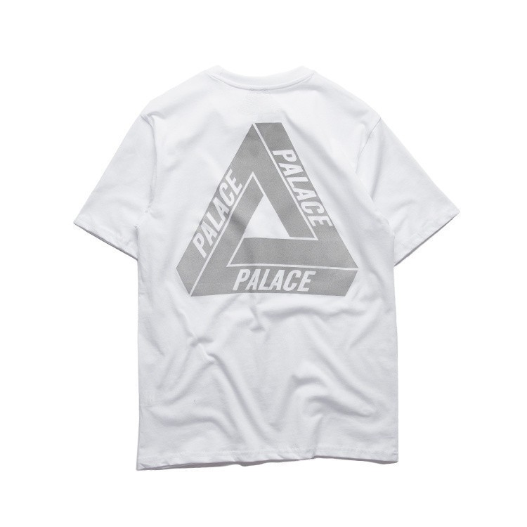 Áo Thun Phản quang Palace bạc, Áo Thun Cotton 75%, Áo From Rộng, Ao Thun Unisex, thời trang đường phố