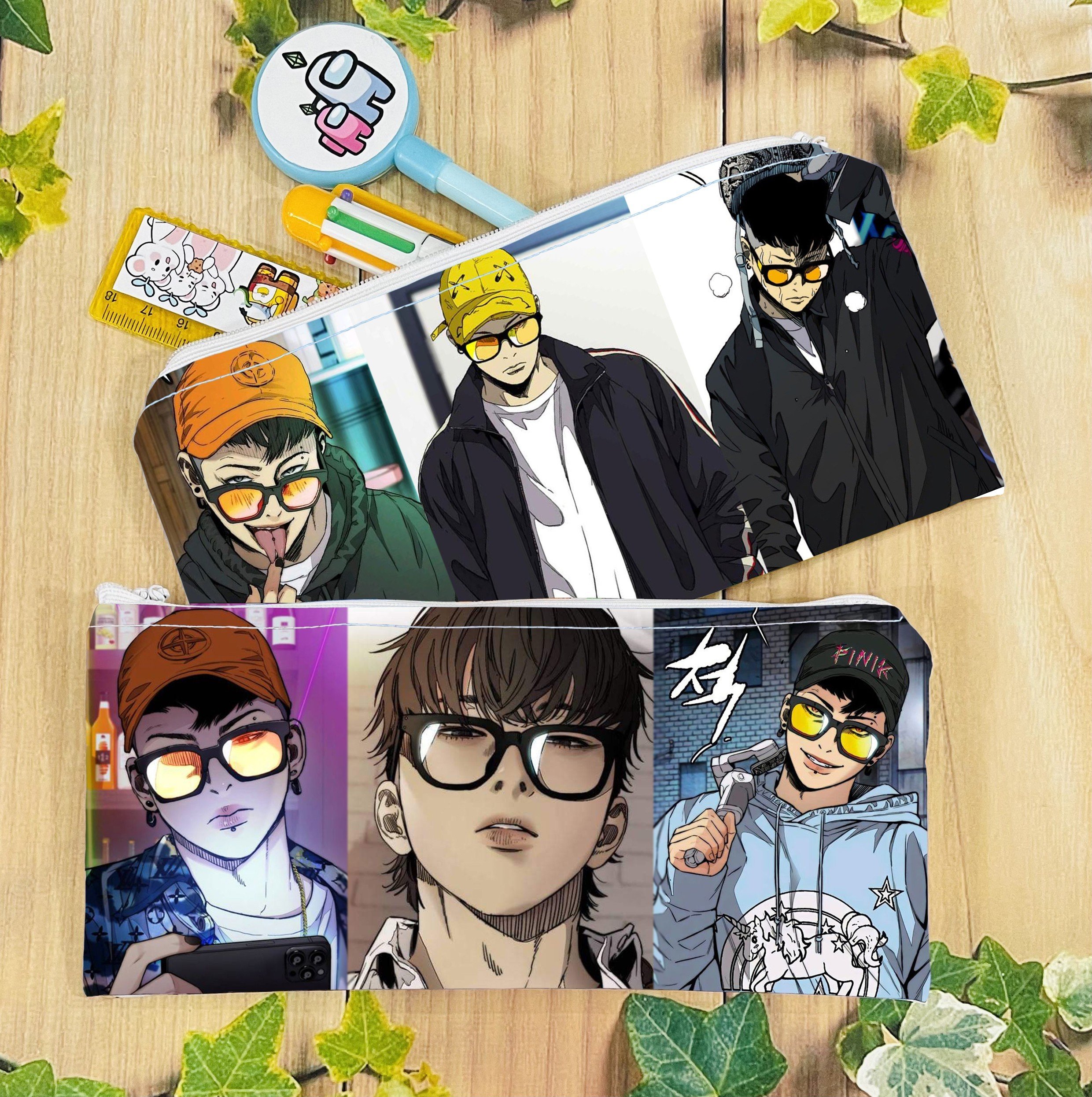 Hộp bút owen knight bl /ví bút  bóp viết anime owen knight