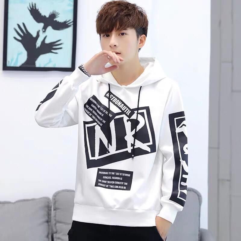 ÁO KHOÁC HOODIE NÓN VẢI NỈ IN CHỮ UNISEX NAM NỮ NR,Áo khoác Hoodie Unisex nam nữ NR chất nỉ nhập hàng đẹp Williams