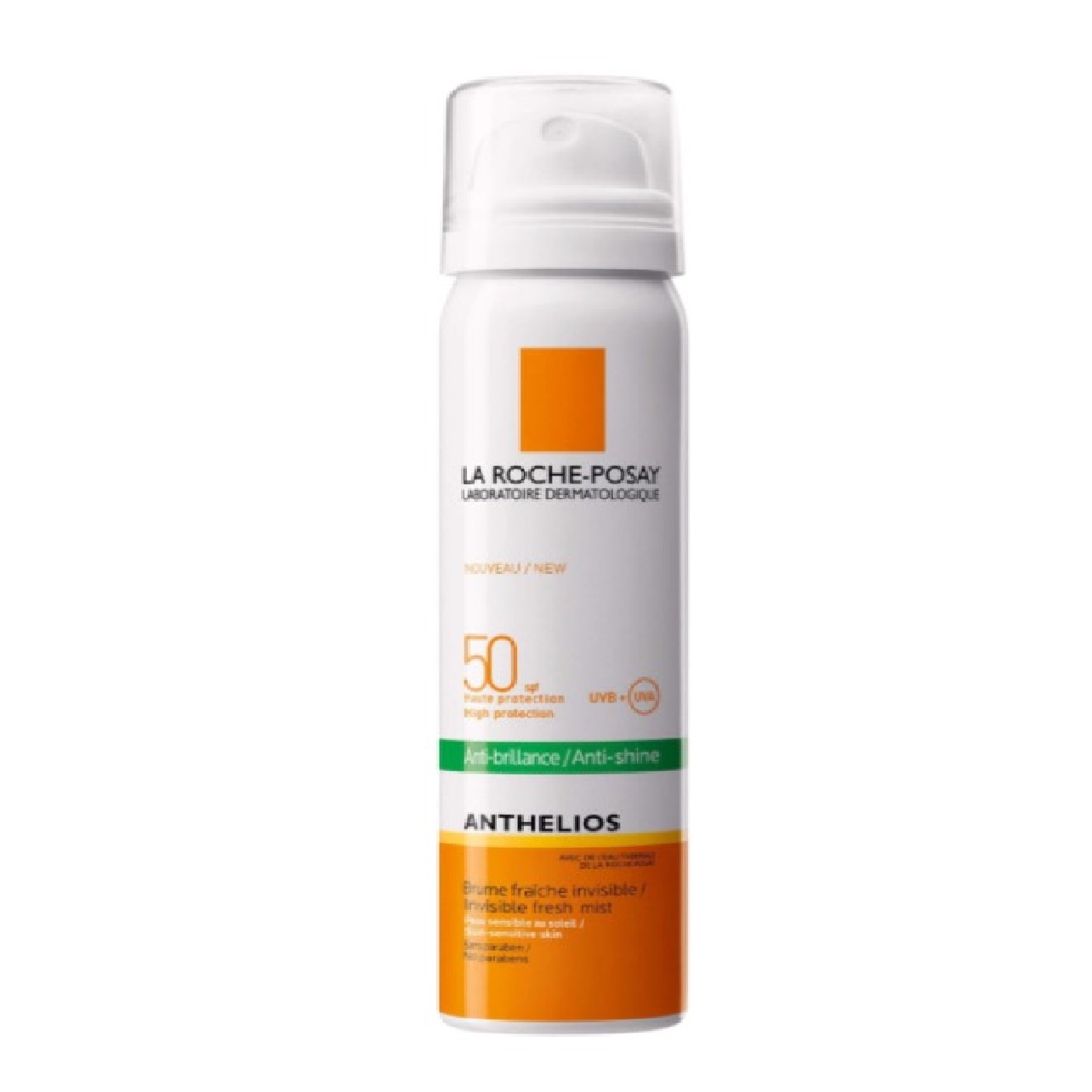 Xịt Chống Nắng Dạng Phun Sương Kiểm Soát Dầu La Roche-Posay Anthelios Invisible Fresh Mist SPF 50+ UVB &amp; UVA (75ml)