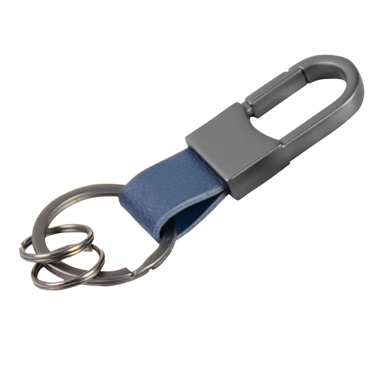 Car Fob Key Keychain Holder Universal Heavy Duty Blue
