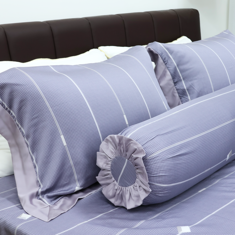 [LỤA TENCEL SIÊU MÁT LẠNH] Bộ 5 món ga gối Tencel Pristine NP8906 nhiều size 100% tencel 80s chính hãng 1m2x2m, 1m4x2m, 1m6x2m, 1m8x2m, 2mx2m2