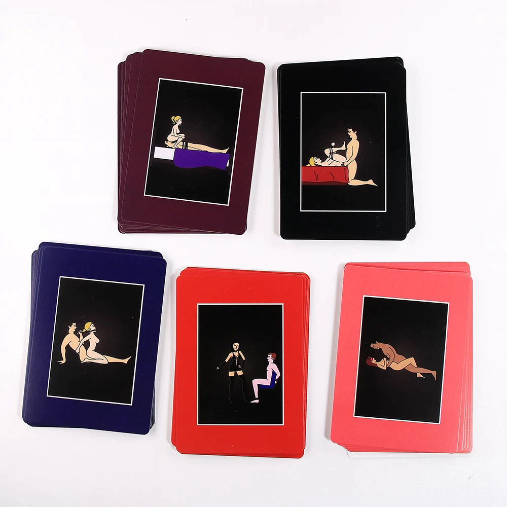 Bộ Bài 50 Sắc Thái - 50 Position Of Bondage Cards Cho Cặp Đôi
