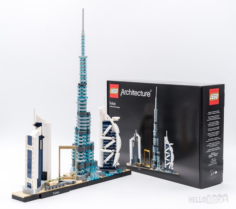 Đồ chơi lắp ráp Lego Architecture 21052 - Thành Phố Dubai