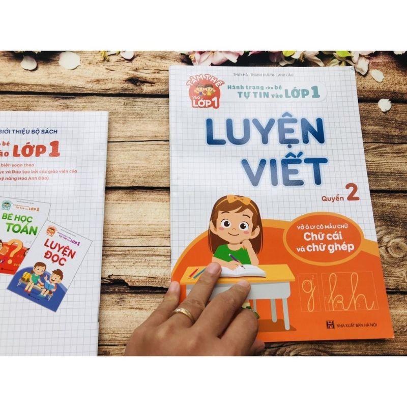 Bộ 2 cuốn Luyện viết cho bé chuẩn bị vào lớp 1