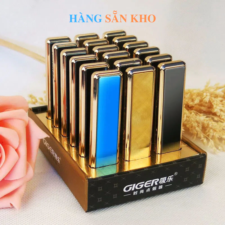 Quẹt Điện Tử_Quẹt Điện Hồng Ngoại Sạc USB Chất Liệu Hợp Kim Không Gỉ Sét Bất Chấp Mưa Gió Sản Phẩm Được Tặng Kèm Dây Sạc USB+Hộp Đựng Sang Trọng