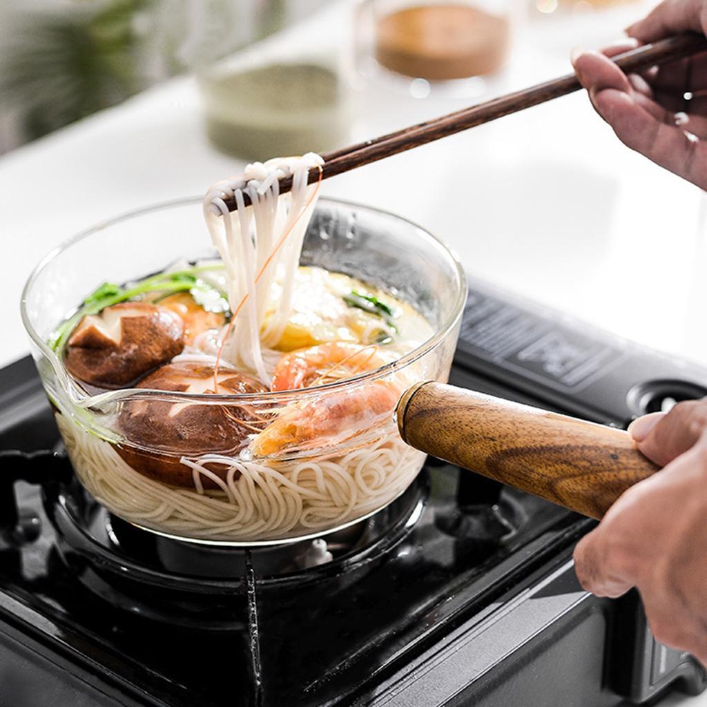 2 Piece Sauce Pan Sauce Pot Pasta Pot Milk Pan Stovetop Pot for Milk Salad