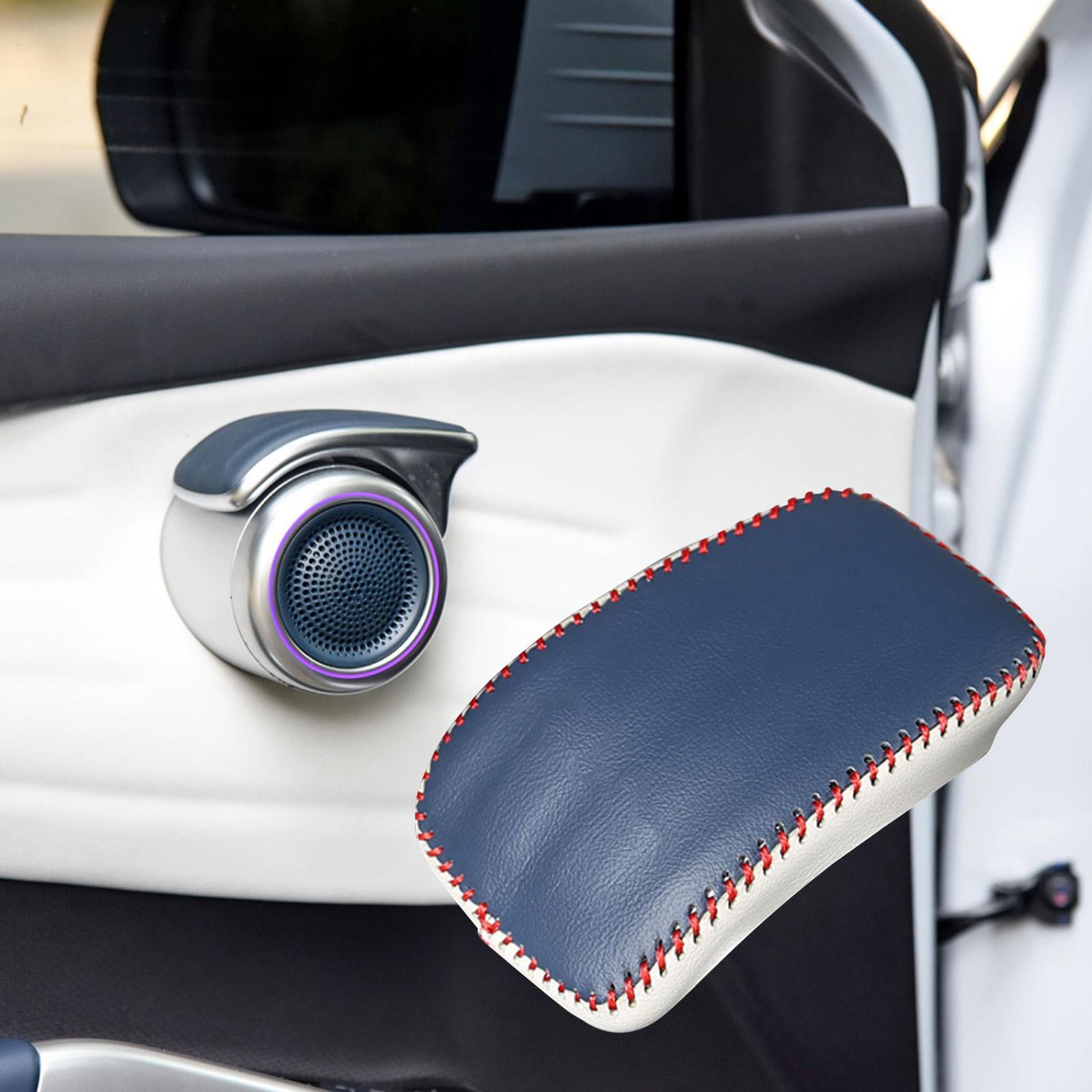 2Pcs Car Door Handle Protective Cover for Atto 3 Fittings Easy to Install PU Leather Scratch Resistant DIY Sleeve Interior Tool Protector