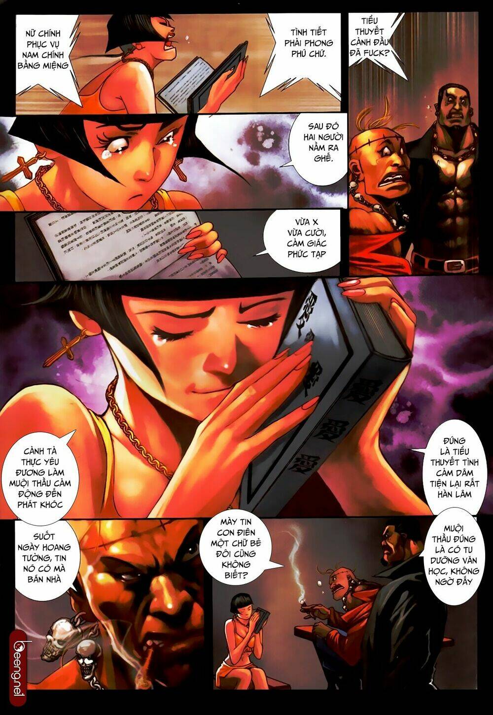 hỏa hồng niên đại hắc cốt đường chapter 420 8