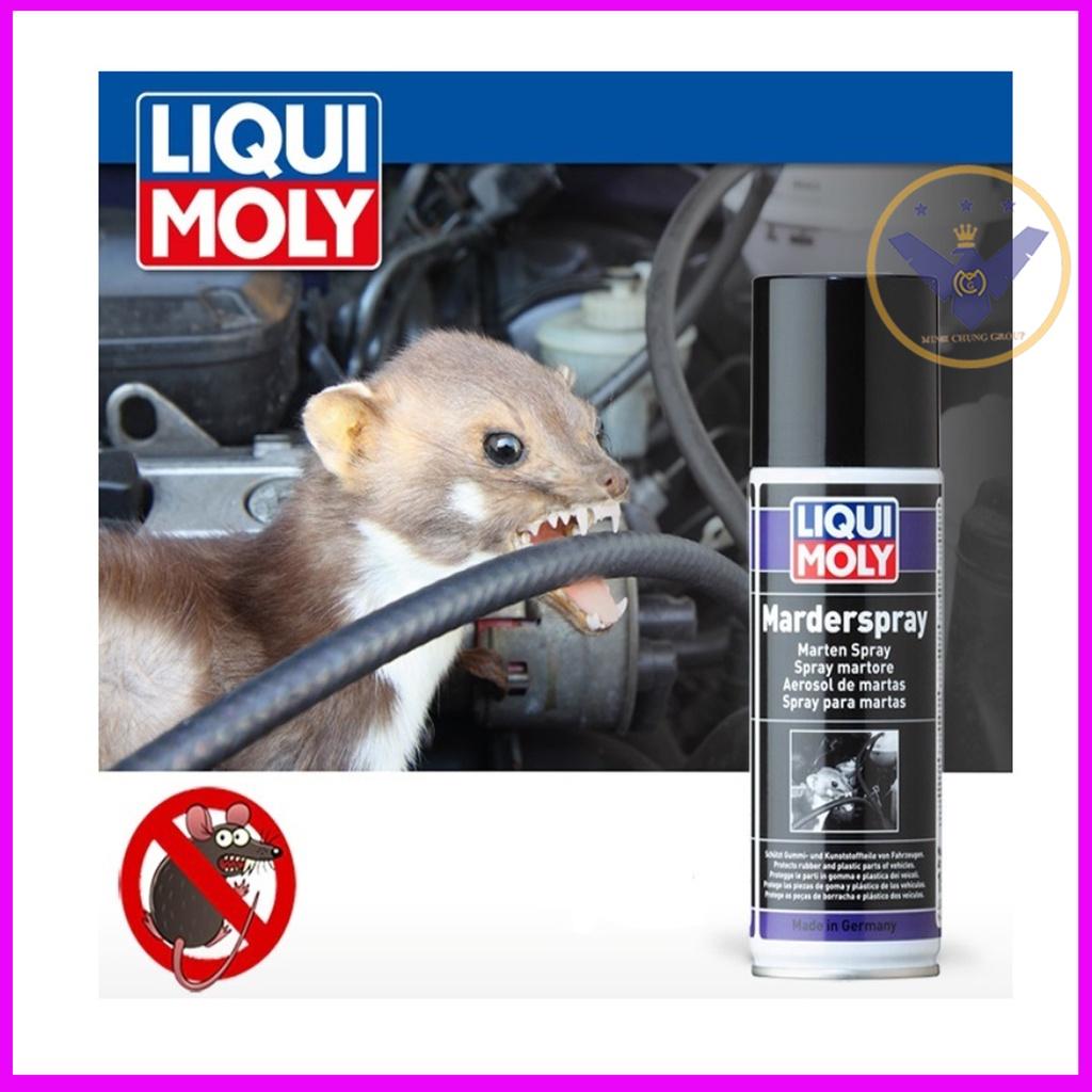 Chai xịt chống chuột - đuổi chuột cho ô tô - xe máy LIQUI MOLY MARDER-200ml- 1515 -Made in Germany