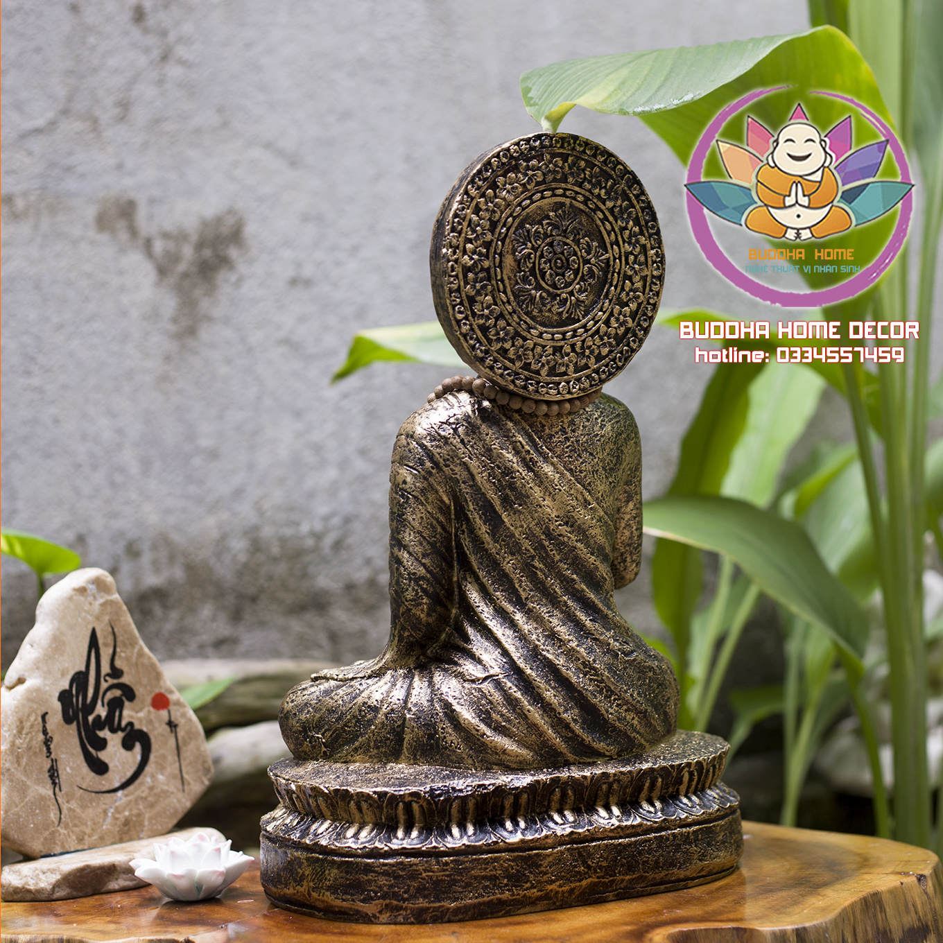 Tượng Phật trang trí nhà cửa phong thủy, bàn trà, hồ cá, thuỷ sinh, tiểu cảnh, bán cạn, terrarium