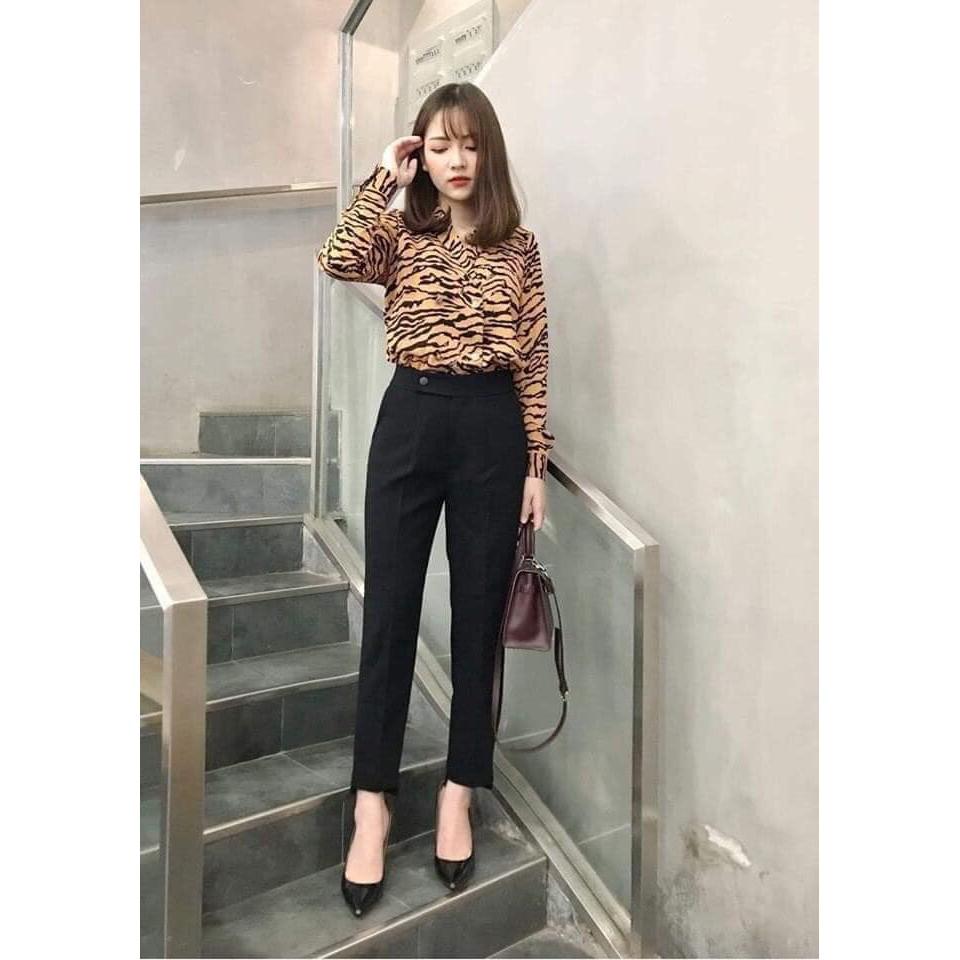 Quần Tây Baggy Công Sở Lịch Sự, Tôn Dáng (Hàng như hình