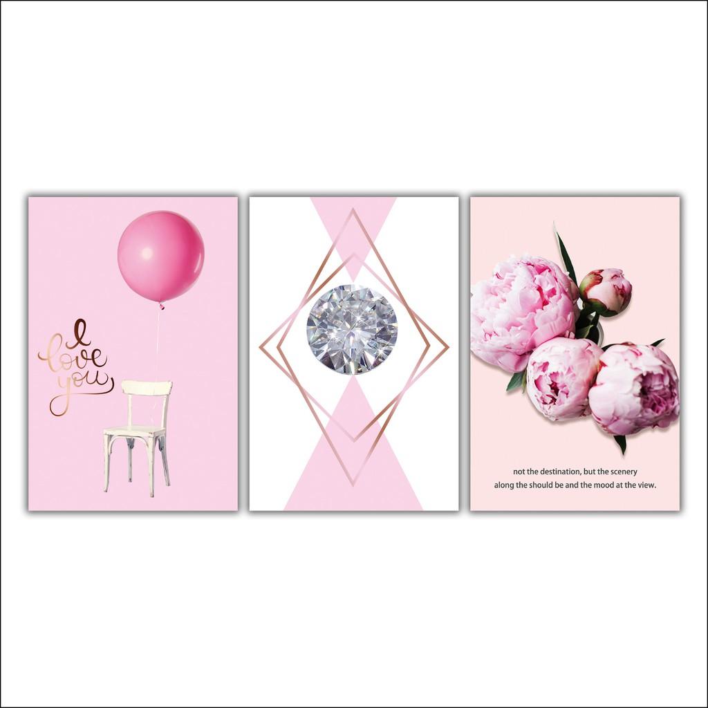 Tranh trang trí cửa hàng áo cưới POST3-10