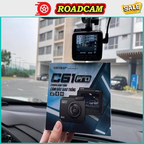 Camera Hành Trình Ô Tô Xe Hơi VIETMAP C61PRO - Độ Phân Giải 4K, Cảnh Báo Bằng Giọng Nói, BH 12 Tháng