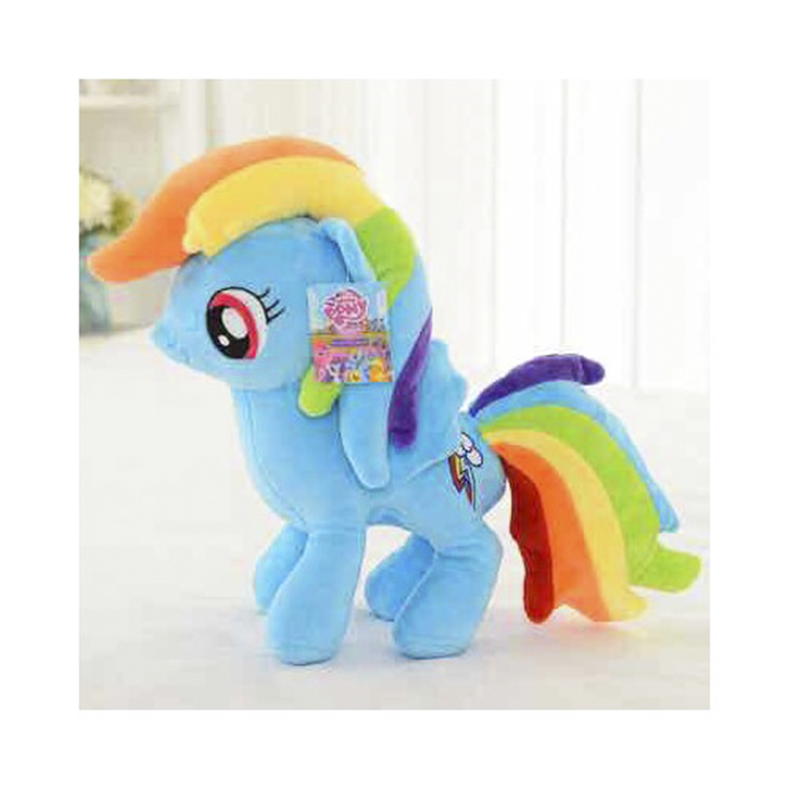 GẤU BÔNG NGỰA PONY RAINBOW DASH XANH DƯƠNG MẪU XỊN 30CM