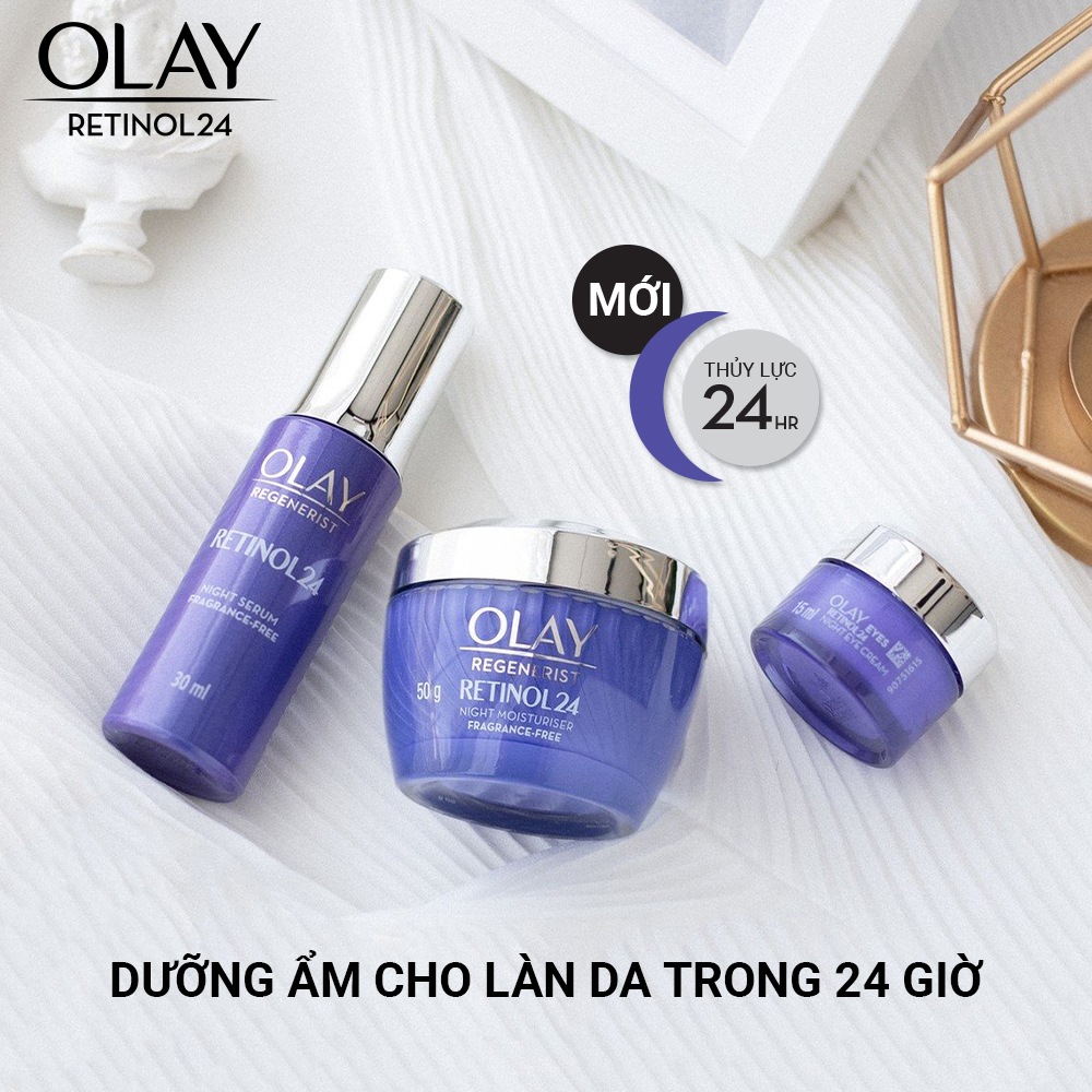 Kem Dưỡng Mắt Ban Đêm OLAY Regenerist Retinol24 15ml