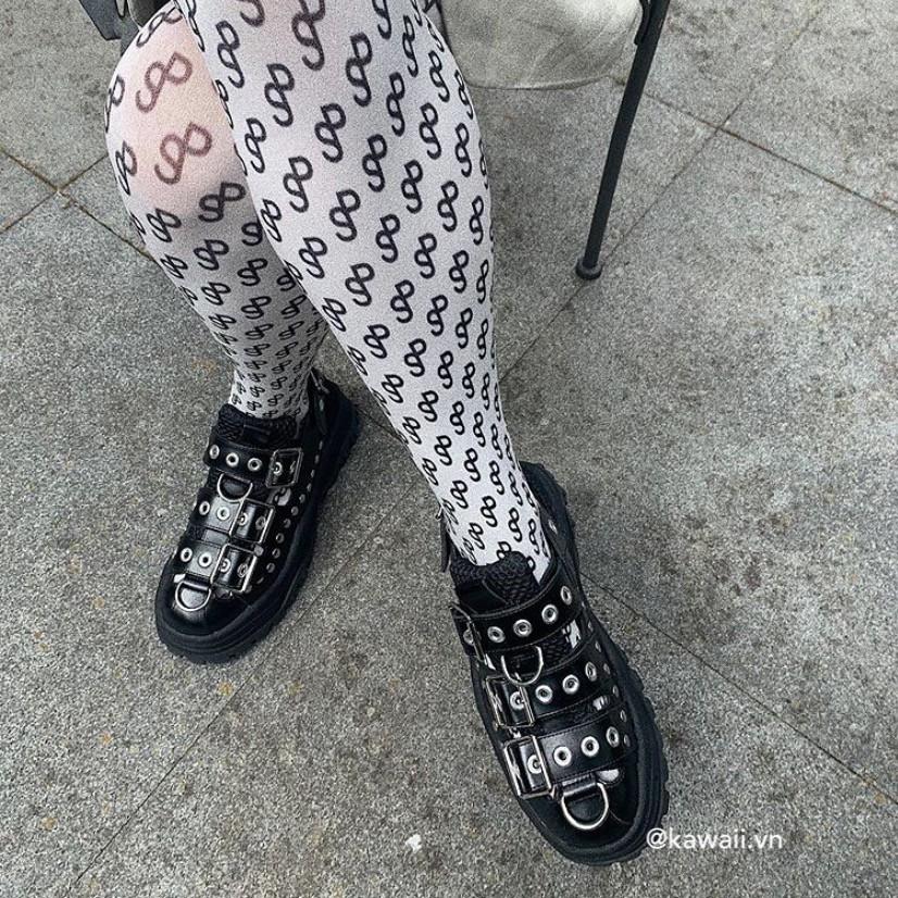 GIÀY ATHENA SHOES - GIÀY ĐINH TÁN CÁ TÍNH ĐẾ DÀY 5CM