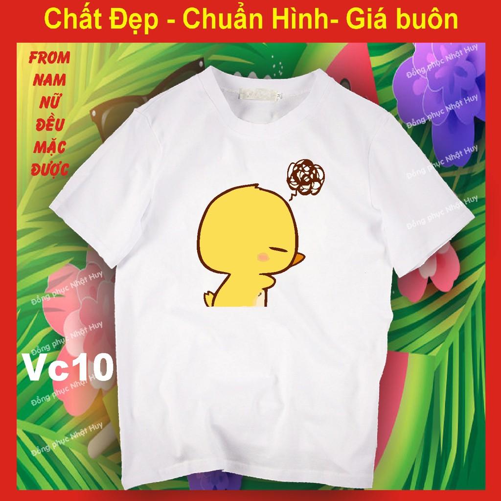 Áo thun vịt tik tok 8, biểu cảm,phông bao đổi trả