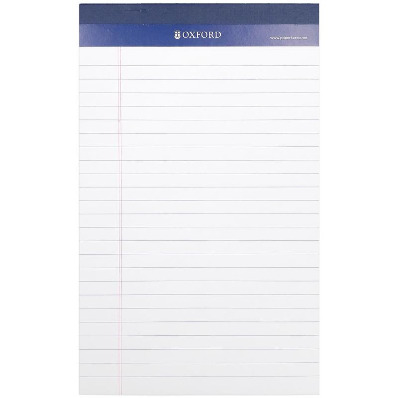 Sổ Legal Pad A5 40 Trang - Oxford A12 - Màu Trắng