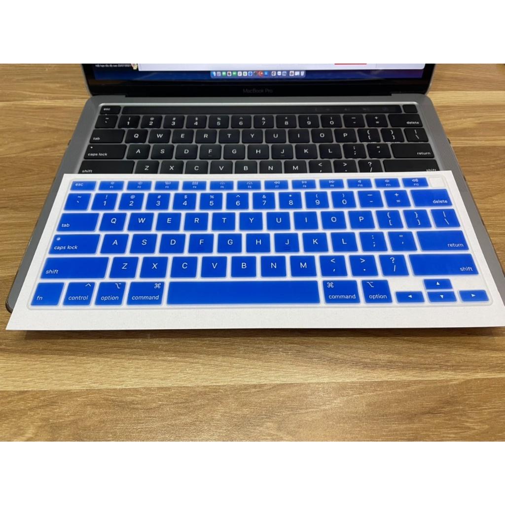 Phủ Phím MacBook silicon chống nước, chống bụi bẩn Đủ Dòng-Đủ màu