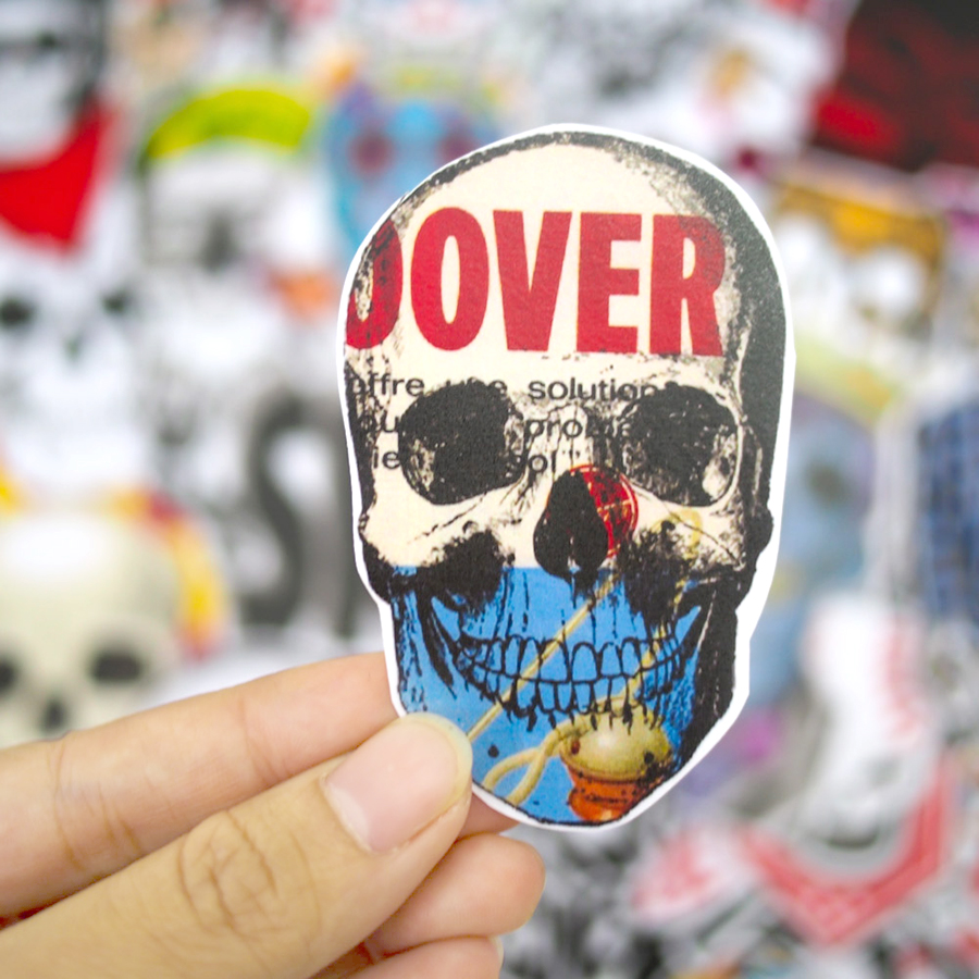 Set 100 Sticker - Skull