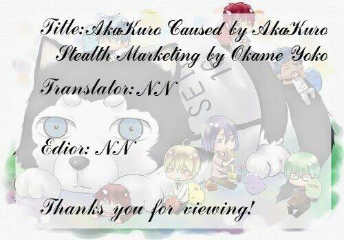 kuroko – tuyển thủ vô hình: short doujinshi chapter 12 2