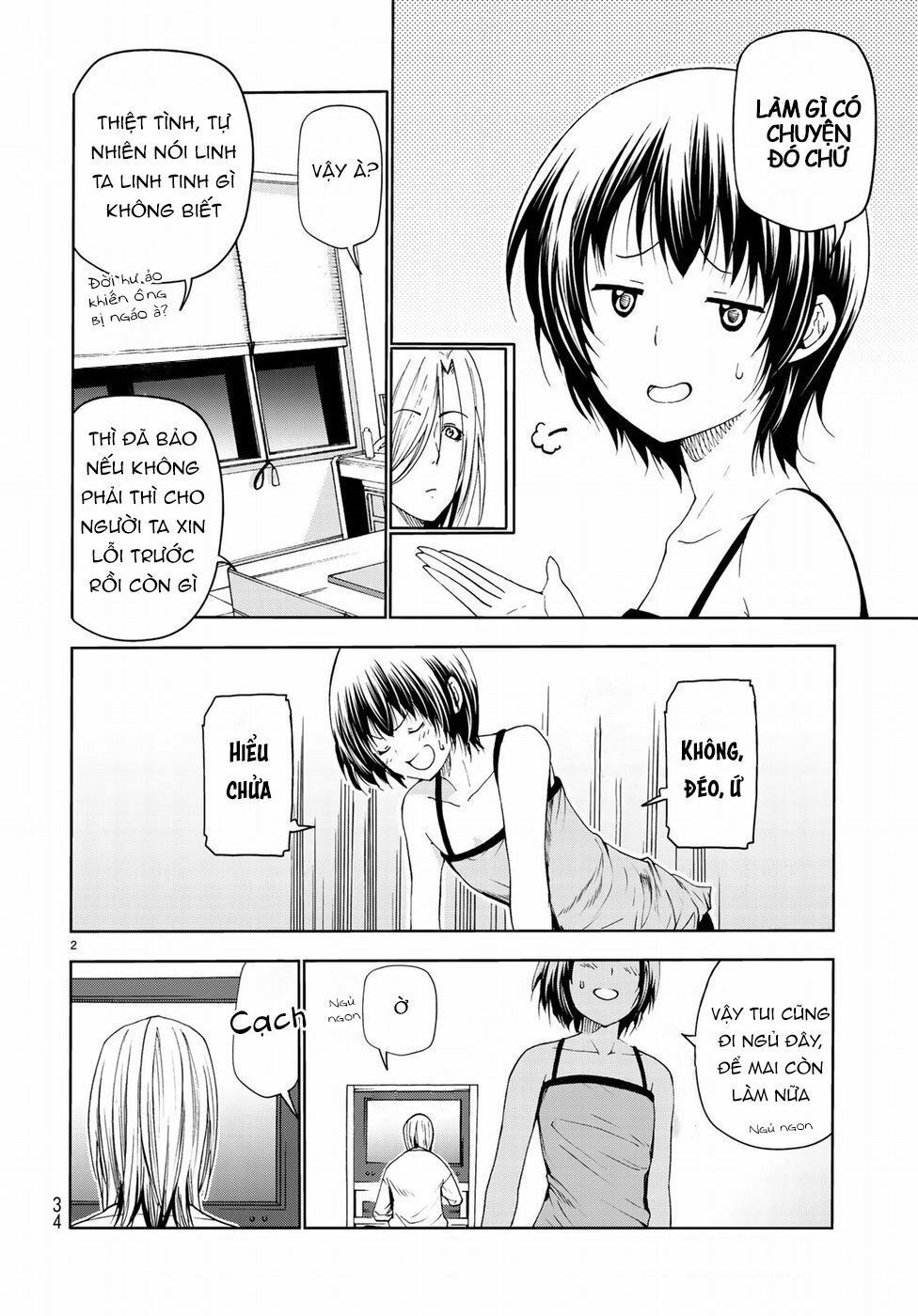 cô gái thích lặn - grand blue chapter 52 2