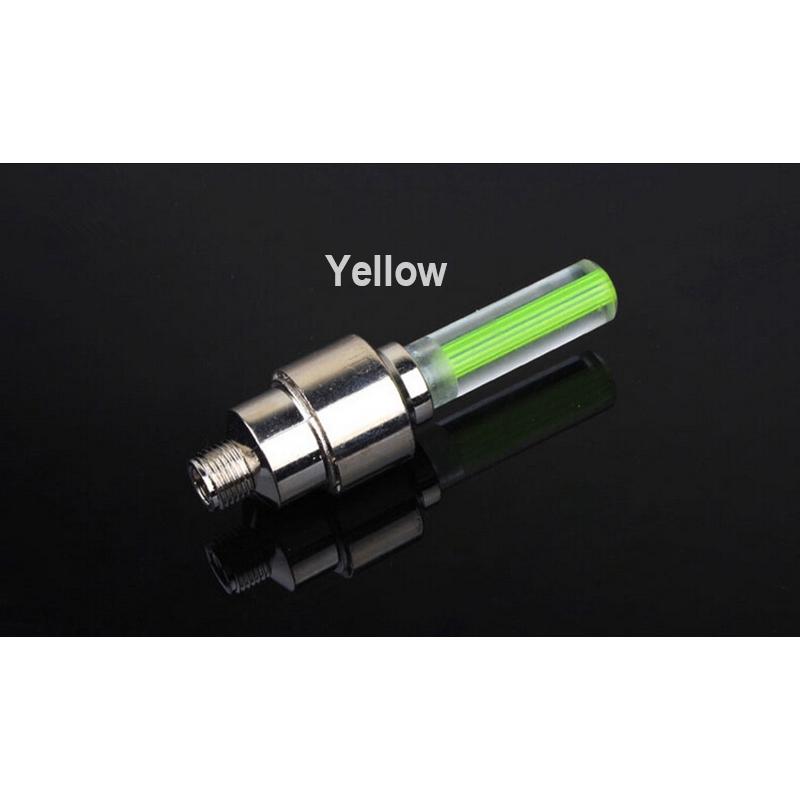 Set 2 đèn led MOSOWORLD gắn van lốp xe đạp leo núi trang trí không có pin