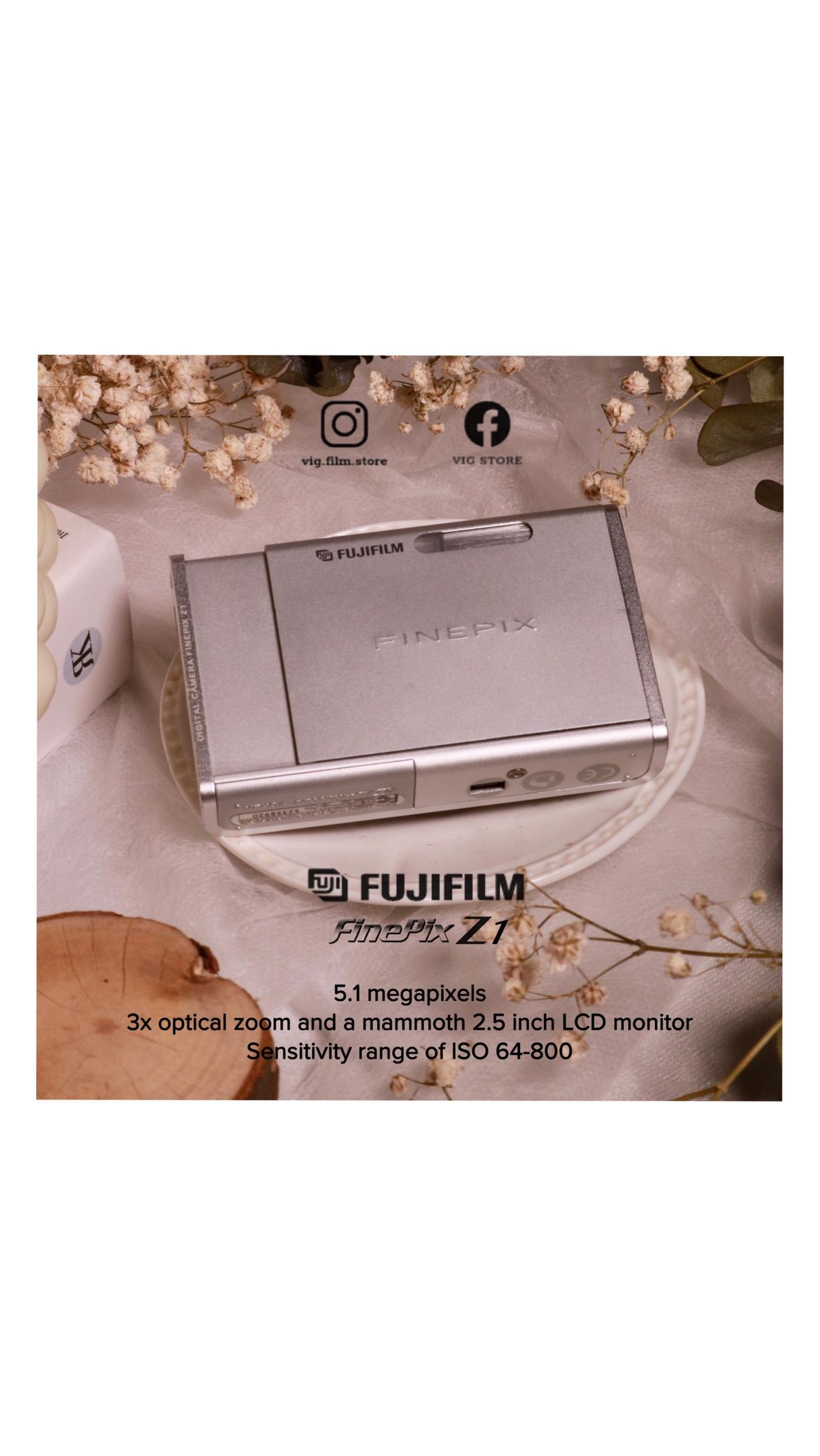 Máy ảnh kĩ thuật số Finepix Z1