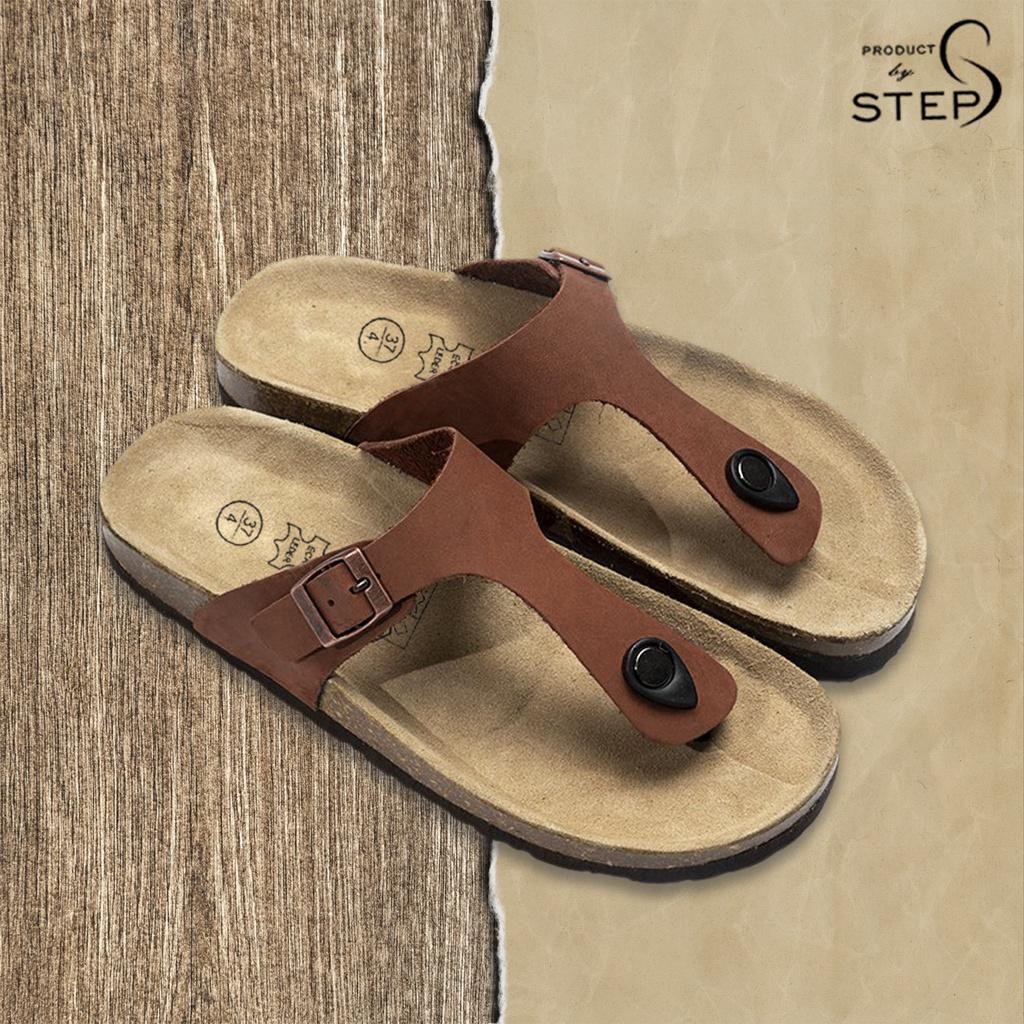 Dép đế trấu Unisex Da Quai kẹp ngón