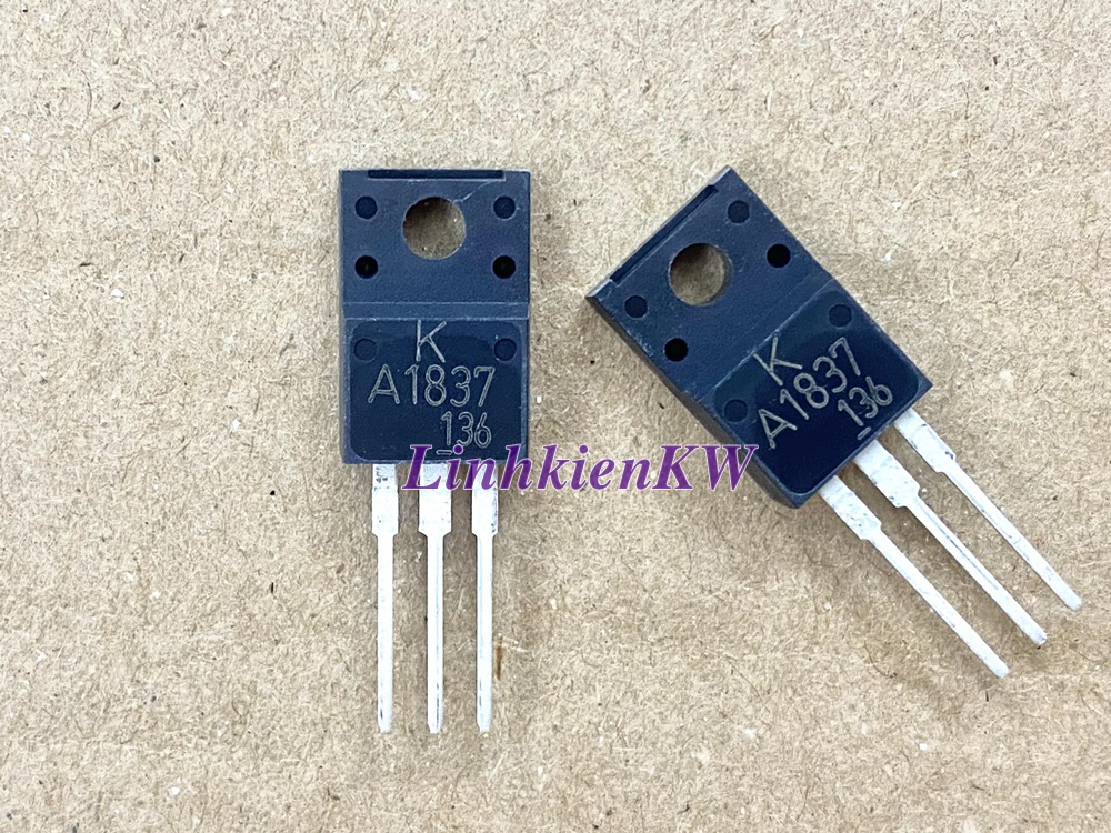 Transistor A1837 chân đồng Mới Chính gốc KEC 100%.