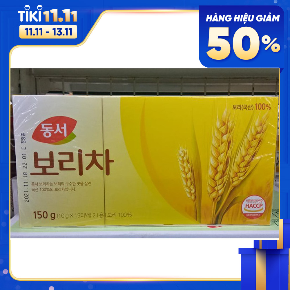 Trà Lúa Mạch Túi Lọc Dongsuh Hàn Quốc 150 Gam