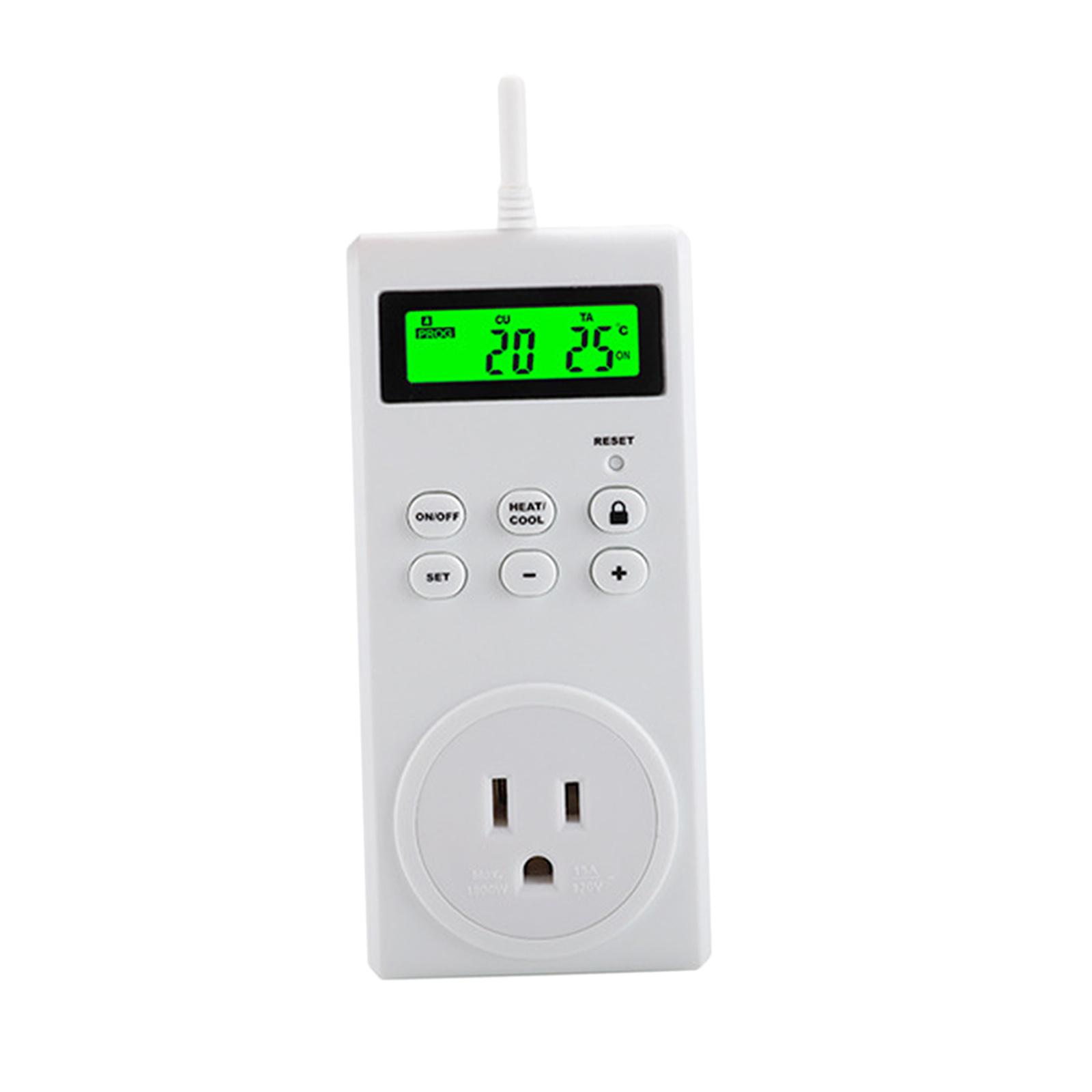 Wireless Thermostat, Temperature Controller Outlet Remote Control